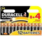 Duracell DUR018167 Plus Power AA Batterien (8+4er Pack) - Preisvergleich