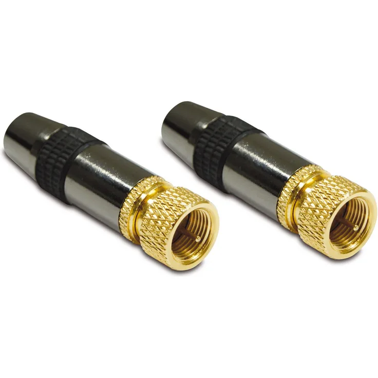 Metronic 419102 2 Stecker F, Schwarz