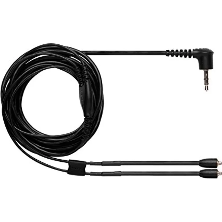 Shure EAC64BKS Ersatzkabel für SE Ohrhörer, 162 cm, Schwarz
