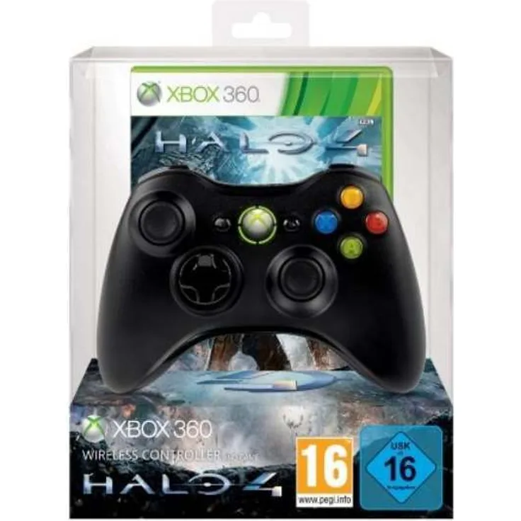 Microsoft Xbox 360 Wireless Controller + Halo 4 (GTA-00143) (Xbox 360)