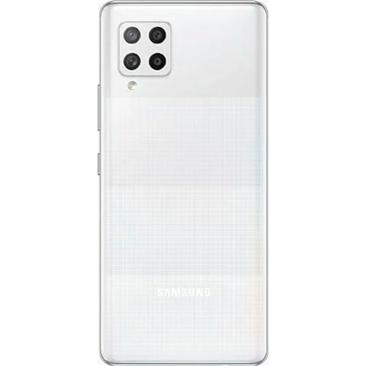 Samsung Galaxy A42 5G Smartphone 16,76cm (6,81 Zoll) SAMOLED-Display, 128GB interner Speicher, 4GB RAM, Android, Prism Dot White – Bild 2
