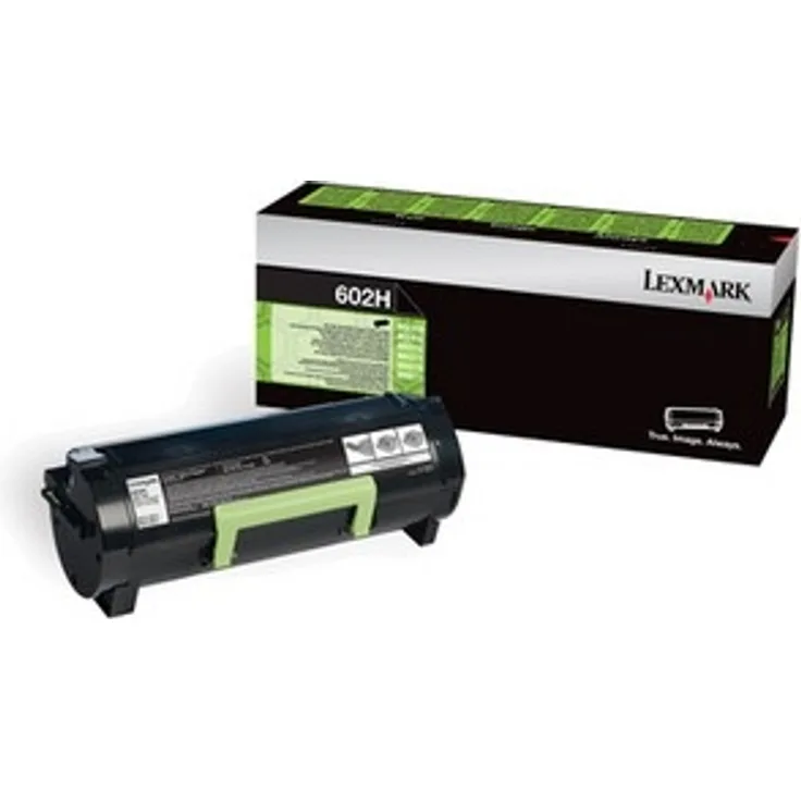 Lexmark 602H Toner schwarz hohe Kapazität 10.000 Seiten 1er-Pack return program (60F2H00)