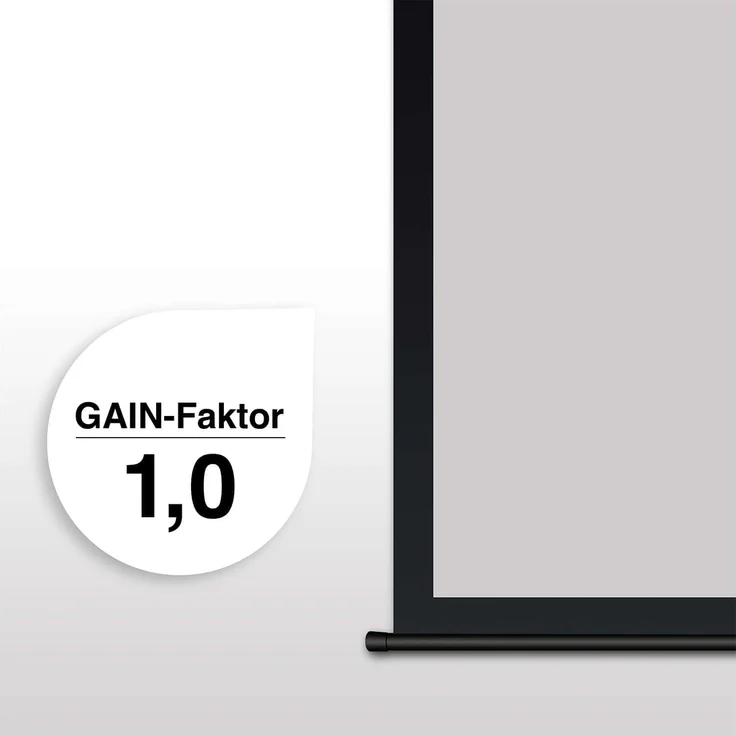 ESMART Professional MIMOTO Tageslicht Motor Leinwand GRAU 221 x 125 cm (100'') 16:9 – Bild 4