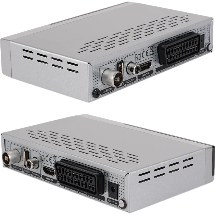 Opticum AX C100 HD ohne PVR, DVB-C, HDMI, EPG, silber – Bild 2