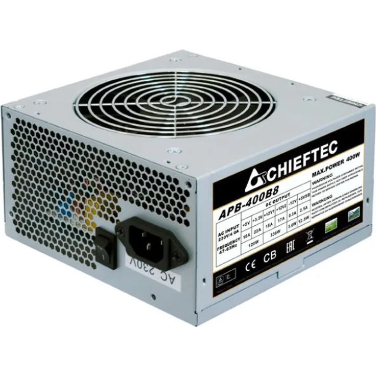 Power Supply|CHIEFTEC|400 Watts|PFC Active|APB-400B8