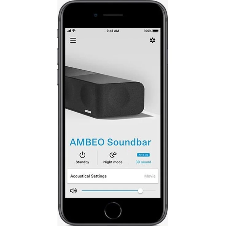 Sennheiser Ambeo Soundbar 5.1.4 (virtuell) Soundbar mit integriertem Subwoofer, Dolby Atmos, schwarz (2019) – Bild 13