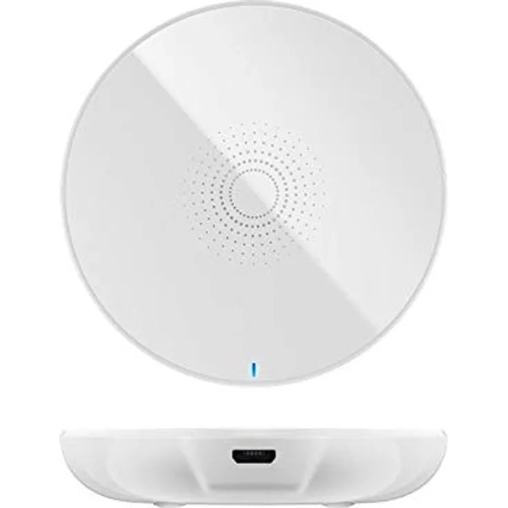 Goobay 59878 Qi Ladegerät für drahtloses Laden induktive Ladeplatte mit 5W, weiß