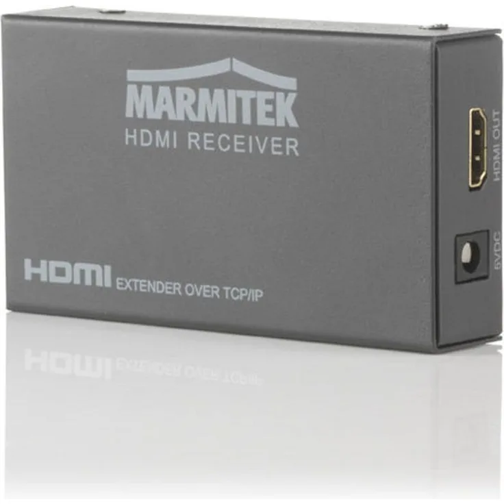 Marmitek 08318 - AV-Receiver (PCM, 480p,576i,576p,1080i,1080p, 100-240 V, 50 - 60 Hz, 60 mm, 105 mm)