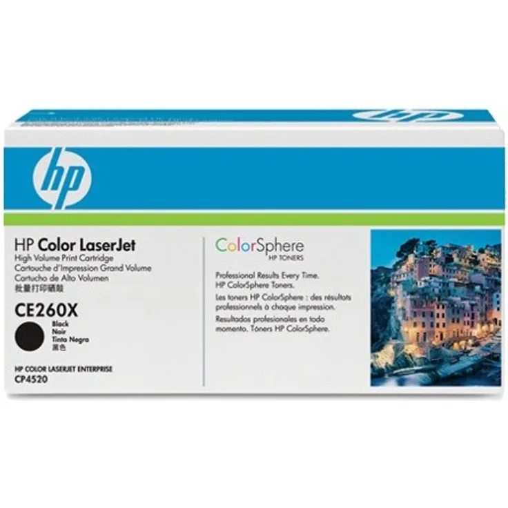 HP 649X Schwarz Original LaserJet Tonerkartusche mit hoher Reichweite (CE260X)
