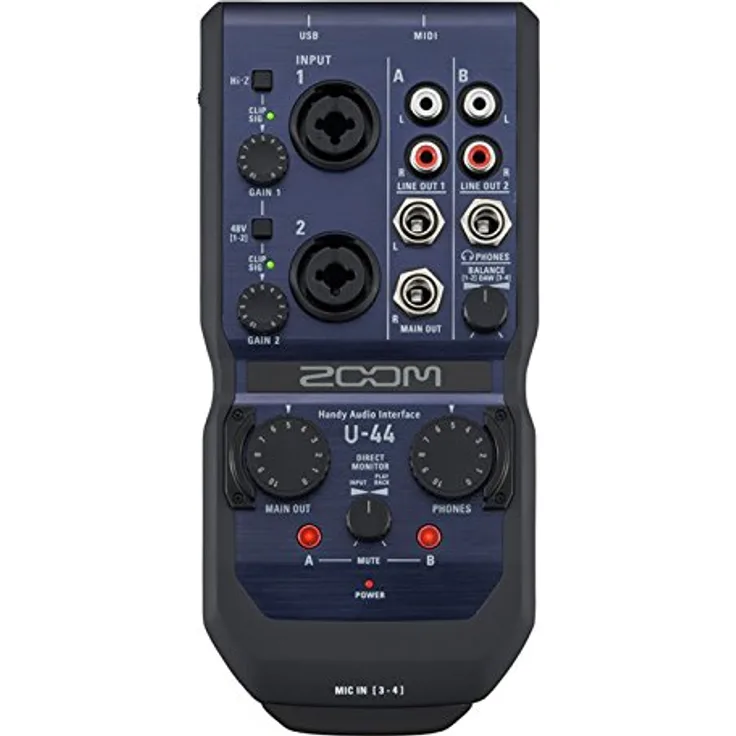 ZOOM U-44 Handy Audio Interface - Preisvergleich