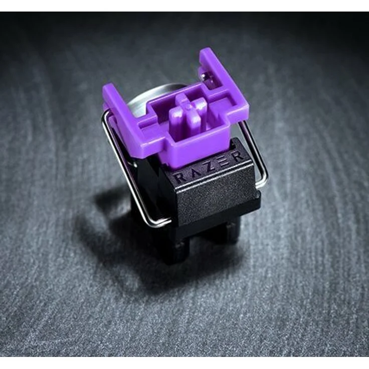 Razer Huntsman Mini - Tastatur - Hintergrundbeleuchtung - USB-C - QWERTZ - Deutsch - Razer Clicky Optical Purple - Schwarz (RZ03-03391700-R3G1) – Bild 4
