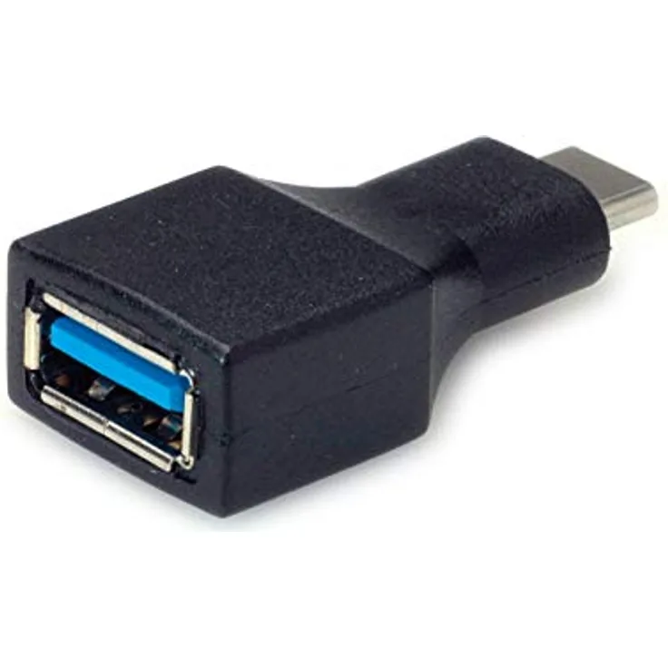 VALUE USB 3.1 Gen 1 Adapter |USB-C - Typ A | Stecker-Buchse | On-The-go (OTG) | schwarz | Datenübertragungsrate bis 5Gbit-s