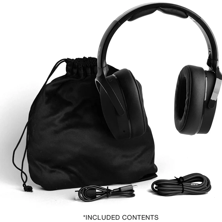Skullcandy Hesh Evo True Black On-Ear-Kopfhörer mit Bluetooth, Mikrofon, schwarz (2021) – Bild 6