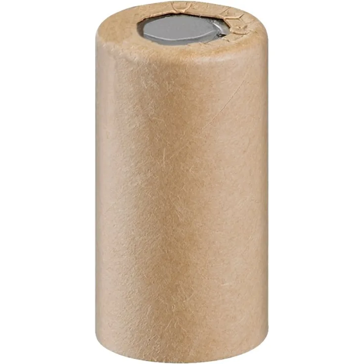 Goobay 72830 Nickel-Metallhydrid Akku (NiMH), Sub-C, 2000 mAh, Flat-Top, 1, 2 V, Pappe, Flat-Top