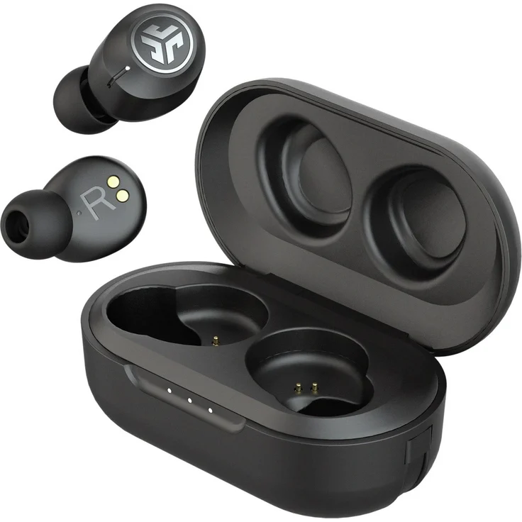 JLAB Air ANC In-Ear Kopfhörer mit Bluetooth, Noise Cancelling, Mikrofon, spritzwassergeschützt, schwarz – Bild 2