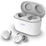 Philips SHB2515WT-10 In-Ear Kopfhörer, mit Bluetooth, Mikrofon, grau, weiß