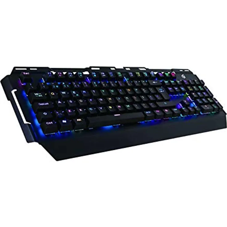 Conceptronic KRONIC - Tastatur - backlit - USB - Portugiesisch QWERTY - blauer Schalter - Schwarz (KRONIC01PT)