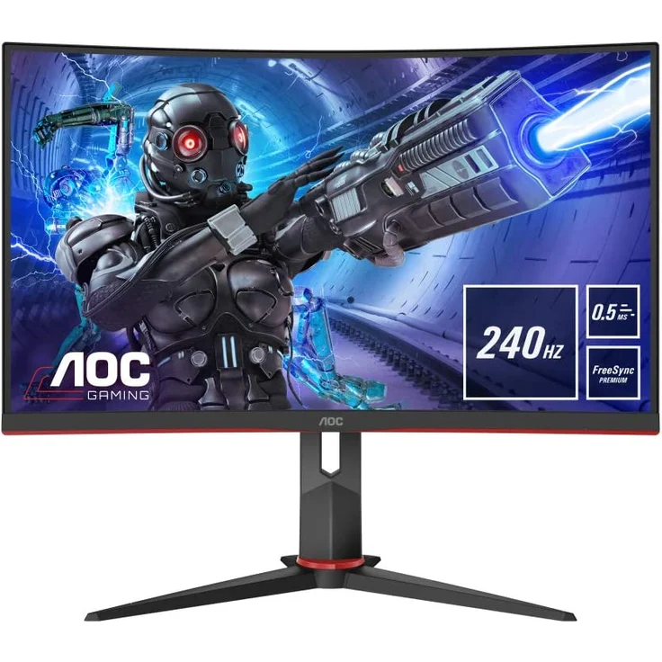 AOC C27G2ZU/BK - 27 Zoll, Full HD (1920 x 1080 Pixel), VA-Panel, 240Hz, 0,5ms, 300cd/m² (C27G2ZU/BK) – Bild 1