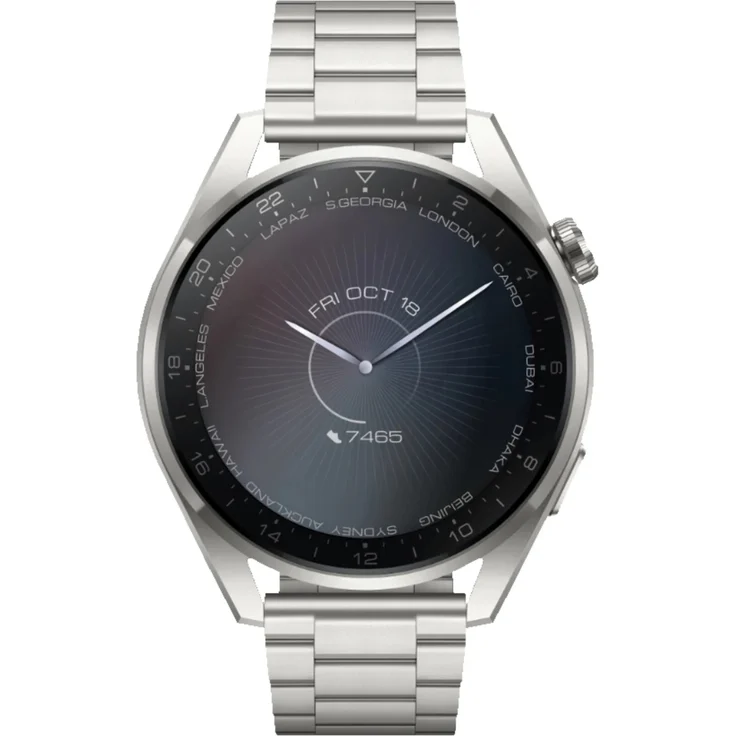 Huawei Watch 3 Pro Elite Edition Smartwatch GPS, Unisex, 48mm, Titanarmband, Titanium/Grau – Bild 3