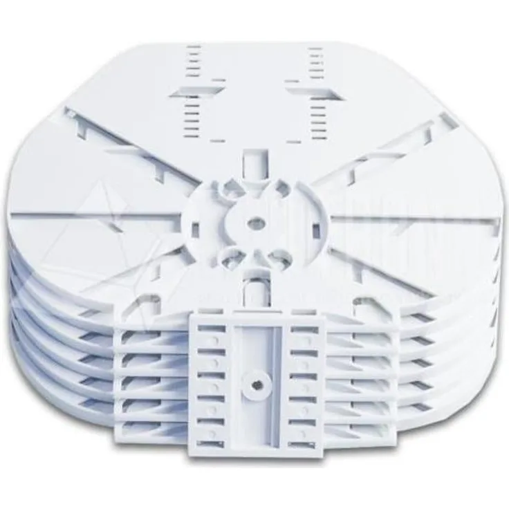 Lightwin Spleissmodul für LFC Muffen mit 6 Single Reduced Kassetten (CTR), max. 72 Fasern FTTx (LFC CTR 72 CRIMP)