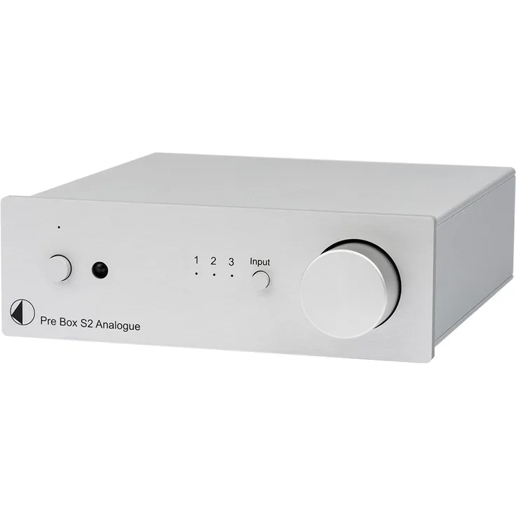 Pro-Ject Pre Box S2 Analogue Vorverstärker Silber