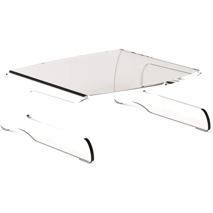 Fellowes Clarity Monitorständer, 6,5kg Tragkraft, transparent, 9731001