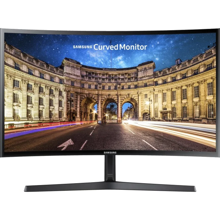 Samsung C27F398FWR - 27 Zoll, Full HD (1920 x 1080), VA-Panel, 60Hz, 4ms, 250cd/m² (LC27F398FWRXEN) – Bild 1