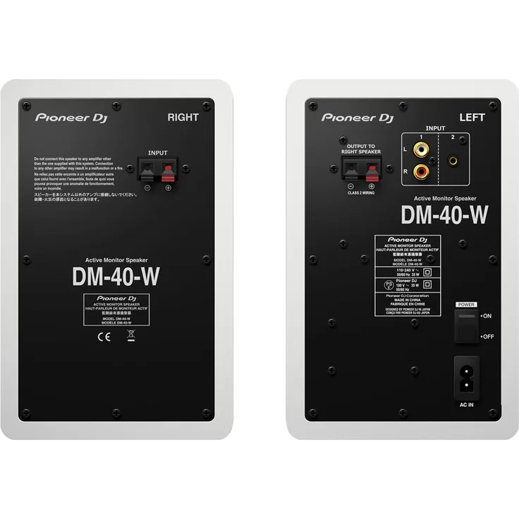 Pioneer DM-40 weiß Kompakt-Lautsprecher weiß