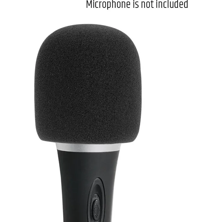 Adam Hall Stands D 913 BLK - Windschutz für Mikrofone schwarz