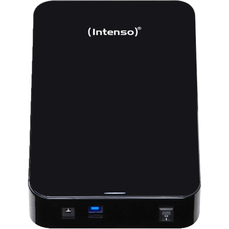 Intenso Memory Center - Festplatte - 6 TB - extern (Stationär) - 3.5 Zoll (8.9 cm) - USB 3.0 - 5400 rpm - Puffer: 32 MB - Schwarz (6031514)