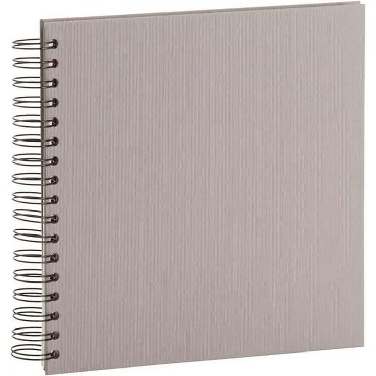 S.O.H.O. Taupe - Wire-o-Fotoalbum 60-230x230 mm, offwhite Liefermenge: 3