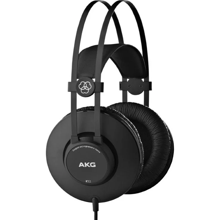 AKG K52 Over-Ear-Kopfhörer, schwarz – Bild 1