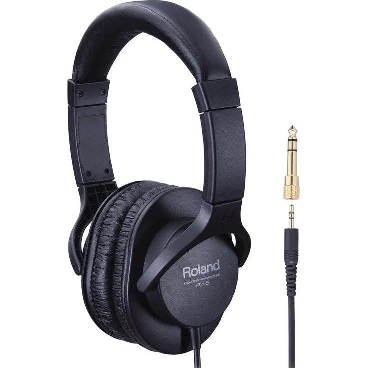 Roland RH-5 Over-Ear-Kopfhörer, schwarz – Bild 1