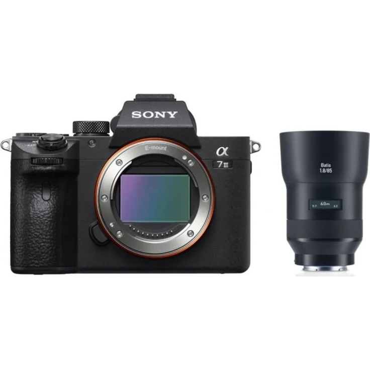 Sony Alpha 7 III Kit schwarz inkl. SEL FE 85mm f1,8