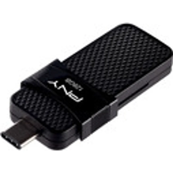 PNY P-FD128OTGSLTC-GE Duo Link OTG Type C USB ''3.1'', 128GB – Bild 1