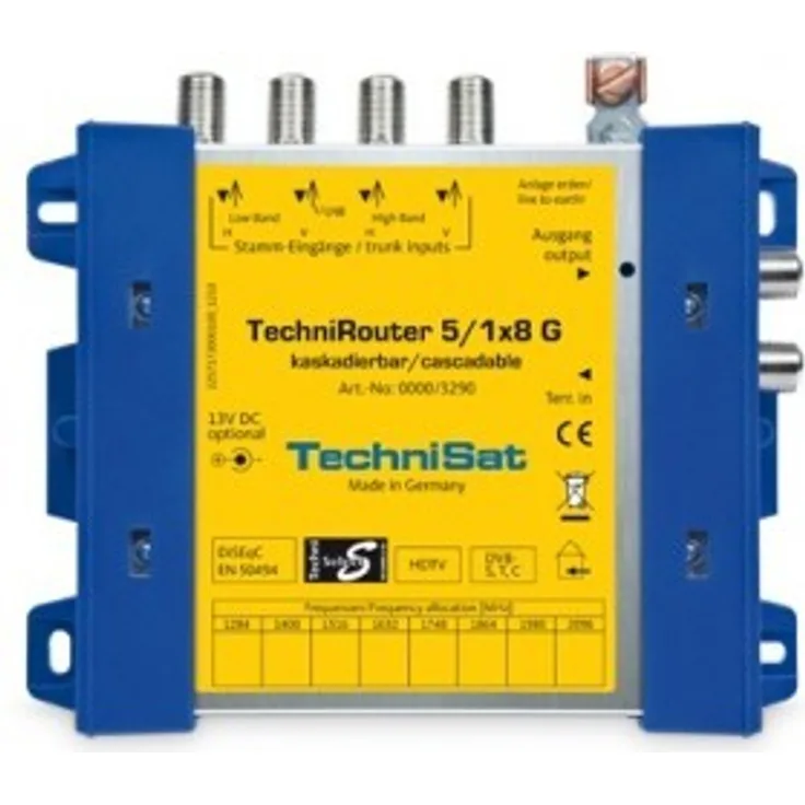 TechniSat TechniRouter 5/1x 8G Einkabel Multischalter - Preisvergleich