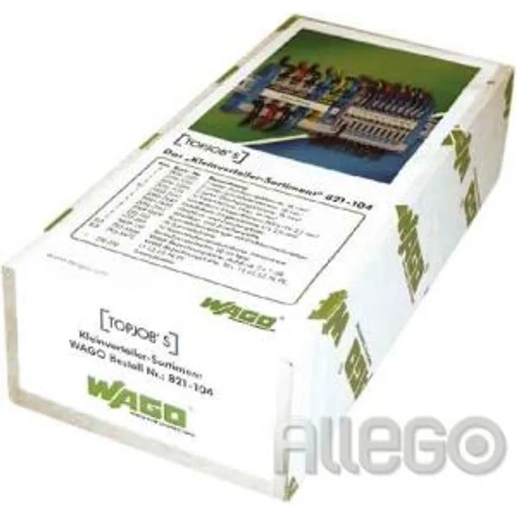 Wago 821-104 Kleinverteiler-Set Topjop S