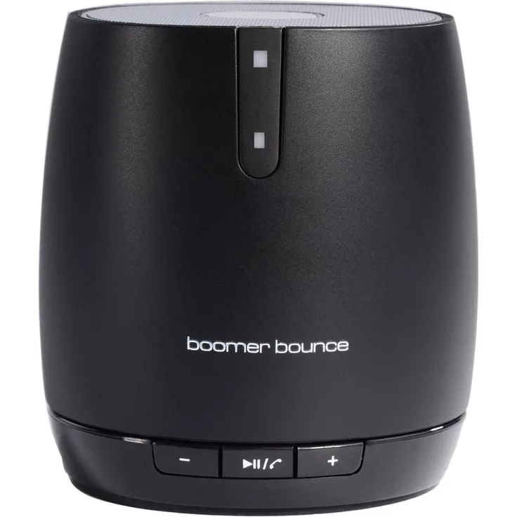 Ultron Boomer Bounce Mini Bluetooth-Lautsprecher mit Mikrofon, schwarz