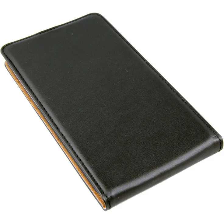 PATONA Flip Case, geeignet für Alcatel One Touch Pop S9 Schwarz Ultra Slim