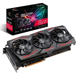 Bild für ASUS ROG Strix Radeon RX 5700 XT OC Gaming Grafikkarte (8GB GDDR6, PCIe 4.0, Aura Sync, Radeon FreeSync, HDMI, DisplayPort)