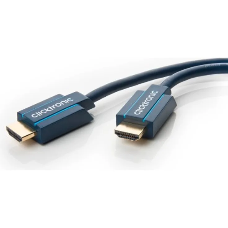 Clicktronic Casual HDMI Kabel mit Ethernet, 4K Ultra HD, ARC, 3D TV, 12.5 m
