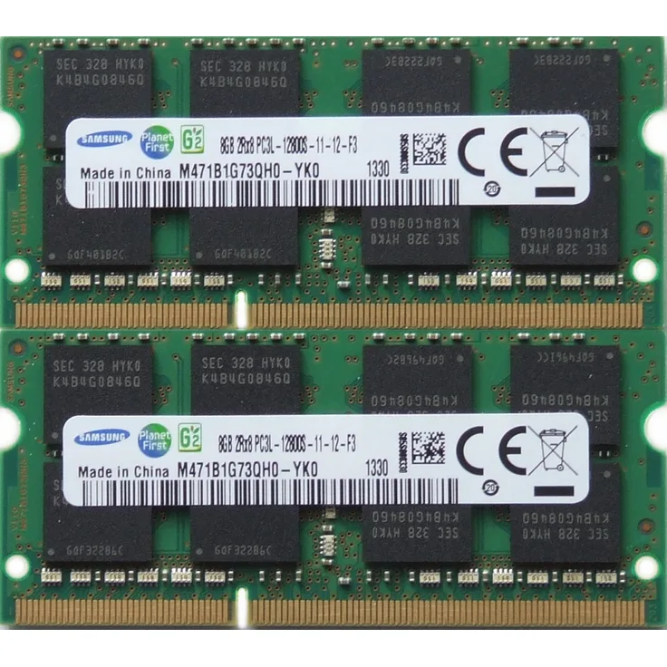 Samsung M471B1G73QH0-YK0 interner Speicher (SO-DIMM, DDR3L-1600, 8GB)