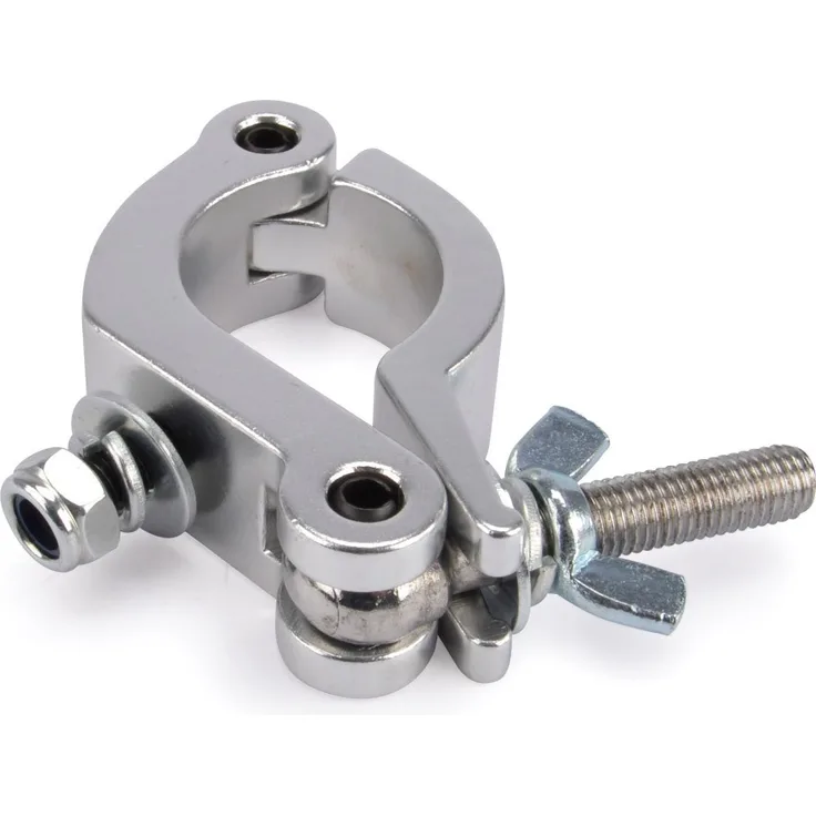 Riggatec Halbschelle - Halfcoupler Side Entry silber bis 300 kg (48-51mm)
