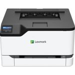 Lexmark C3326dw - Laserdrucker, Farbe, Auflösung: 600 x 600 dpi, Druckgeschwindigkeit (S/W): 24 S/min, Papierzufuhr: 250 Blatt (40N9110)