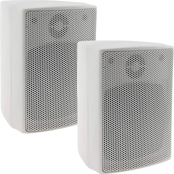 Satelliten Lautsprecher ''CTB-40W'' Paar 40W, 8Ohm, 130x95x115mm, weiß Stück – Bild 2