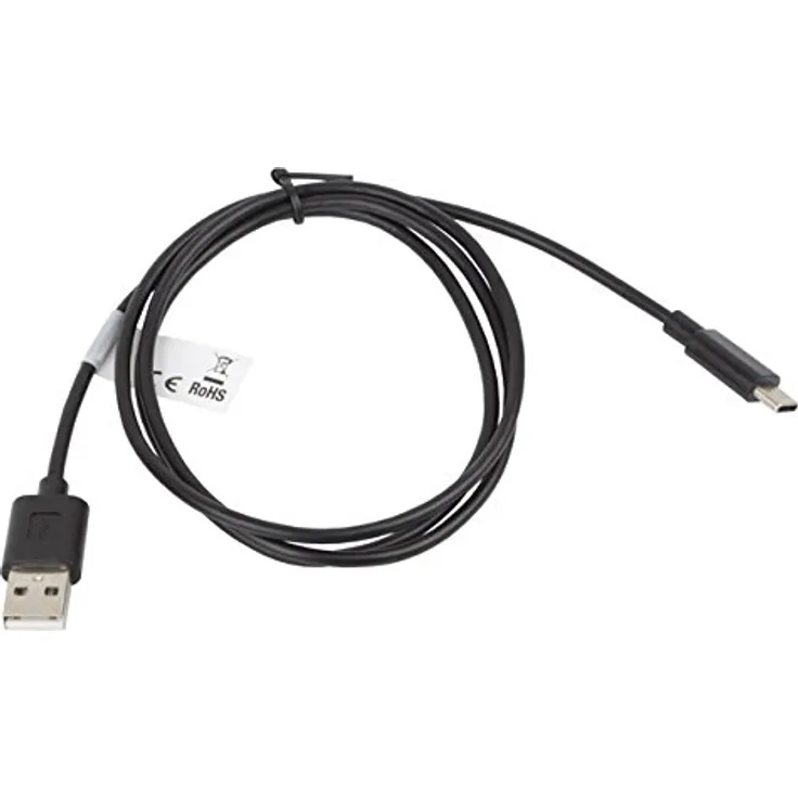 Kabel Lanberg CA-USBO-10CC-0010-BK (USB 2.0 Meski - USB 2.0, USB, Typ C Meski, 1m, czarny) (CA-USBO-10CC-0010-BK)