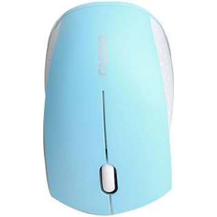 Rapoo 3360 kabellose optische Mini Maus mit 2,4 GHz Wireless-Verbindung, hochauflösendem 1000 DPI Sensor, blau