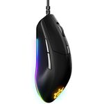 SteelSeries Rival 3 Gaming Mouse - 8,500 CPI TrueMove Core Optical Sensor - 6 Programmable Buttons - Split Trigger Buttons - Brilliant Prism RGB Lighting