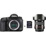 Canon EOS 7D Mark II schwarz Kit inkl. Walimex pro 14mm EF 2.8 + WiFi-Adapter