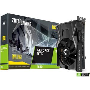 Bild für ZOTAC GAMING GeForce GTX 1650 OC Grafikkarte (NVIDIA GTX 1650, 4GB GDDR5, 128 Bit, Boost-Takt 1695Mhz, 8Gbps)